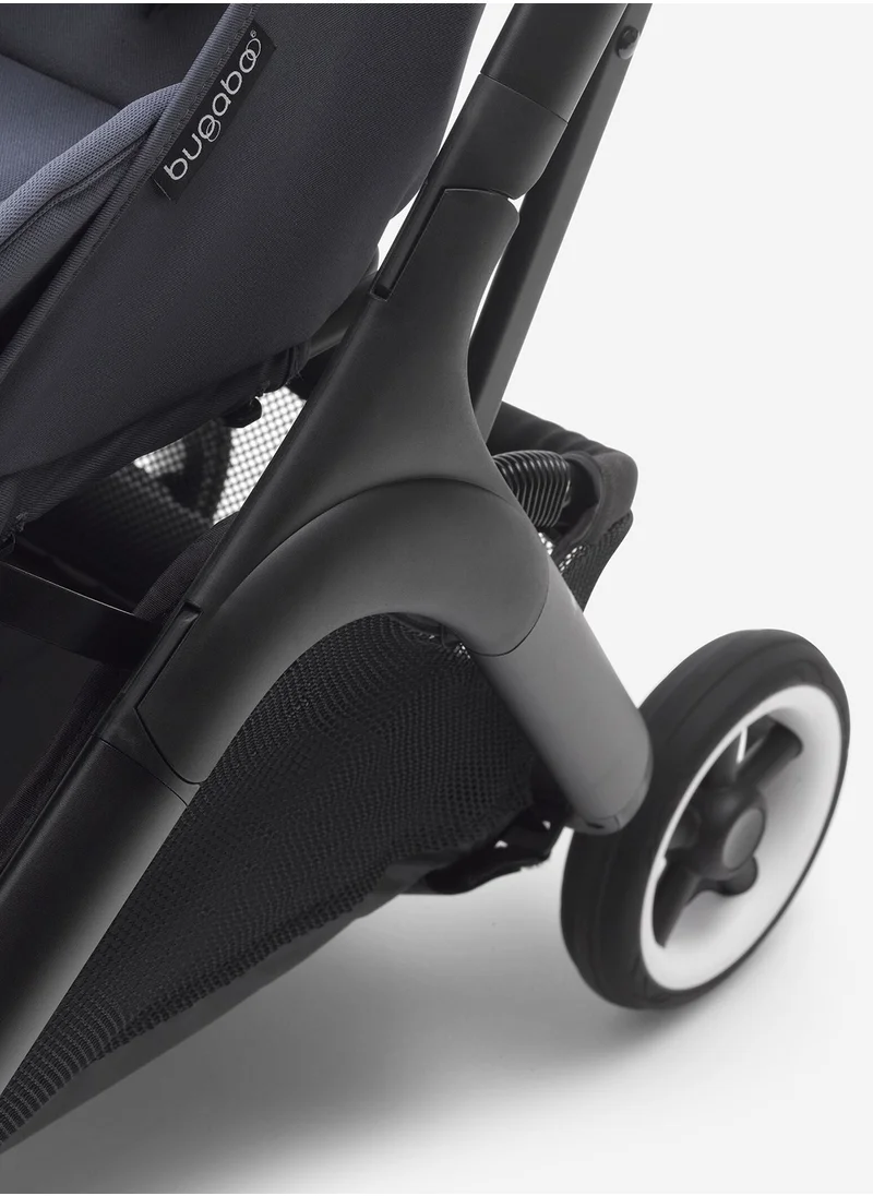 Bugaboo Butterfly Ultra Compact Travel Pram, Small And Lightweight, One - Handed Foldable And Easy To Steer, Ergonomic City Pram For Babies From 6 Months , With Lots of Storage Space, Stormy Blue