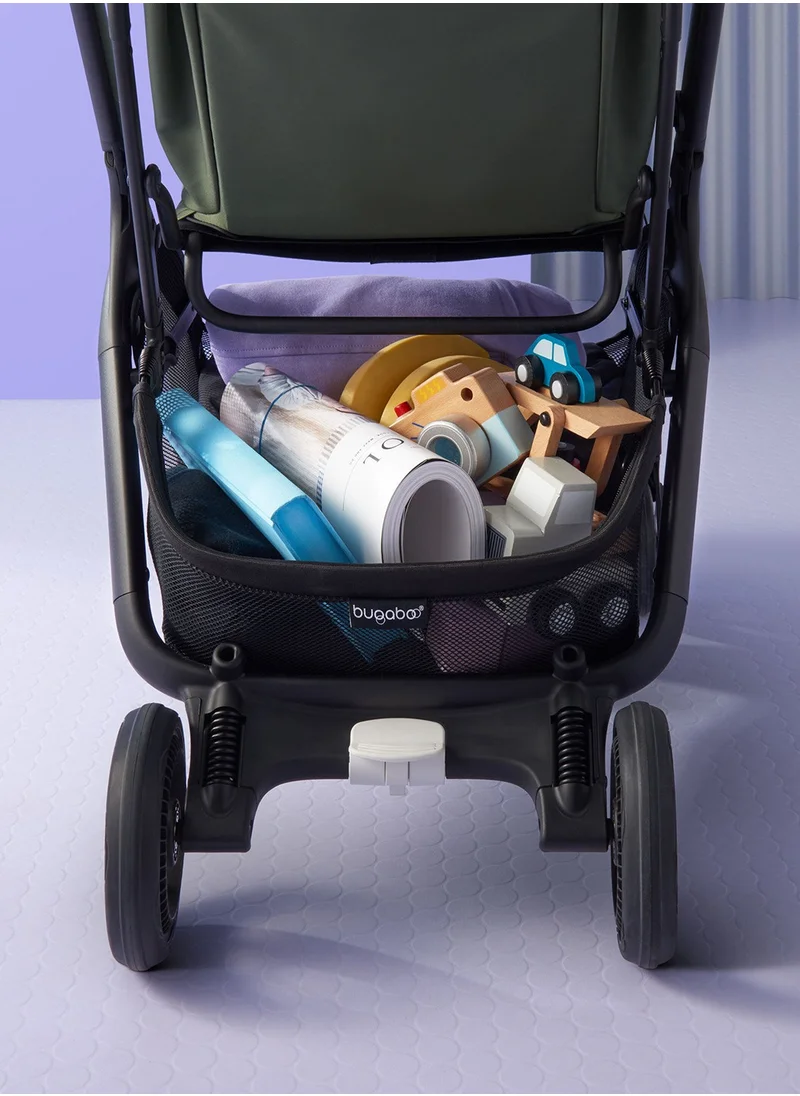 Bugaboo Butterfly Ultra Compact Travel Pram, Small And Lightweight, One - Handed Foldable And Easy To Steer, Ergonomic City Pram For Babies From 6 Months , With Lots of Storage Space, Stormy Blue