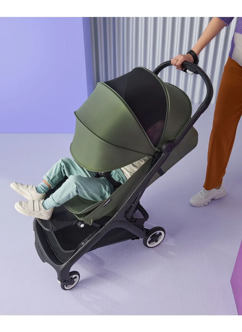 Bugaboo Butterfly Ultra Compact Travel Pram, Small And Lightweight, One - Handed Foldable And Easy To Steer, Ergonomic City Pram For Babies From 6 Months , With Lots of Storage Space, Stormy Blue