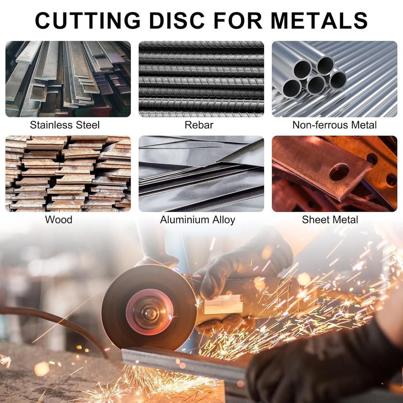 20pcs 3 Inch 75mm Mixed Metal Cutting And Polishing Kit With Resin Cutting Disc Durable Grinding Wheel And Industrial Grade Polishing Disc For Cutting Polishing Wood Surface Treatment And Rust Removal - Image 5