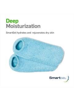 Moisturizing Gel Socks - (Helps Dry Feet, Cracked Heels, Dry Heels, Rough Calluses, Cuticles, Dead Skin, Use with Your Favorite Lotions, Creams or Spa Pedicure) - Color: Aqua - pzsku/Z3DB0E68795CD825AD456Z/45/_/1686511257/909b9a34-f8bc-41a6-9414-e7883d89fdb0