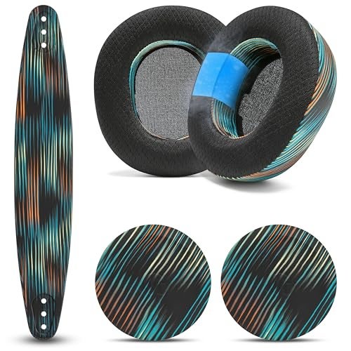 WC Mod Kit Nova Pro Wireless & Nova Elite - Cooling Gel Earpads, Silicone Headband, & Magnetic Plates for SteelSeries Arctis Nova Pro Wireless & Nova Elite by Wicked Cushions | The Simulation - Image 1