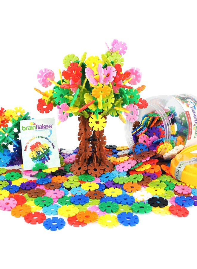 VIAHART Brain Flakes 500 Piece Interlocking Plastic Disc Set A Creative And Educational Alternative To Building Blocks Tested For Children'S Safety A Great Stem Toy For Both Boys And Girls - Image 2