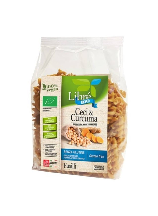 Fusilli, Chickpea & Turmeric - 250g, Italy