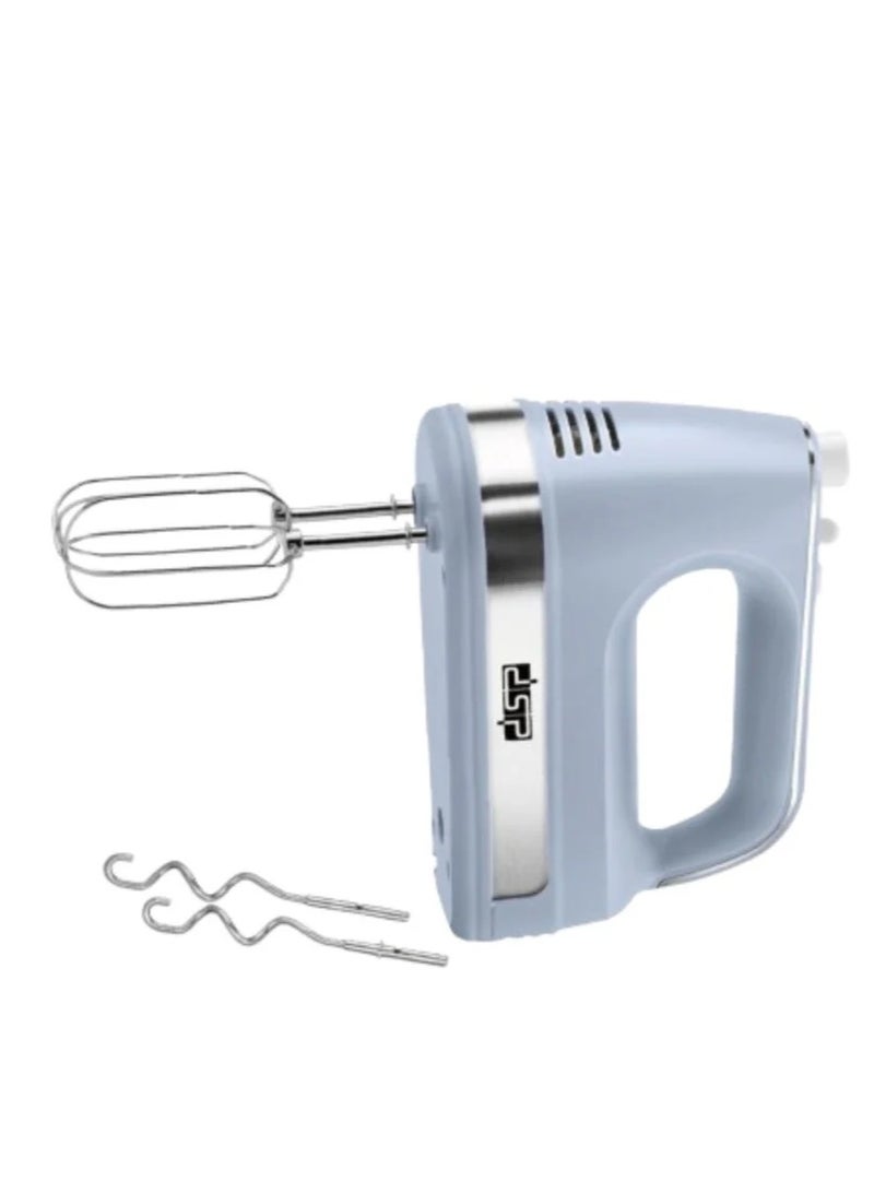 DSP KM2135 Electric Hand Mixer - 5-Speed Professional Egg Beater with Dough Hooks - Image 1