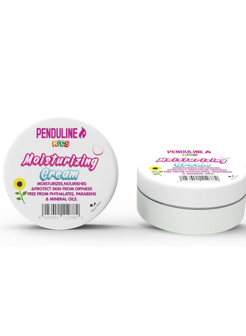PENDULINE Kids Moisturizing Cream Nourishes Skin and Protects from Dryness Free from Phthalates, Parabens, and Mineral Oils 50 ml - Image 2