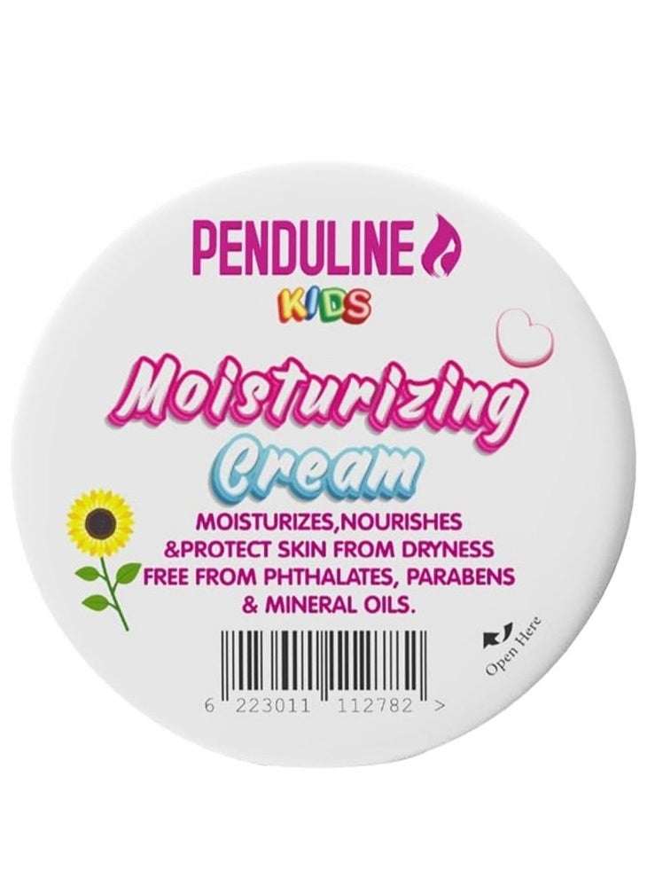 PENDULINE Kids Moisturizing Cream Nourishes Skin and Protects from Dryness Free from Phthalates, Parabens, and Mineral Oils 50 ml - Image 1