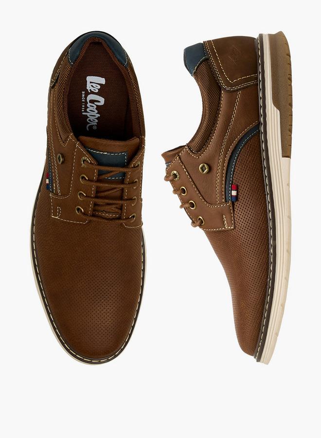 Lee Cooper Men Lace-Up Derby Shoes - Image 1