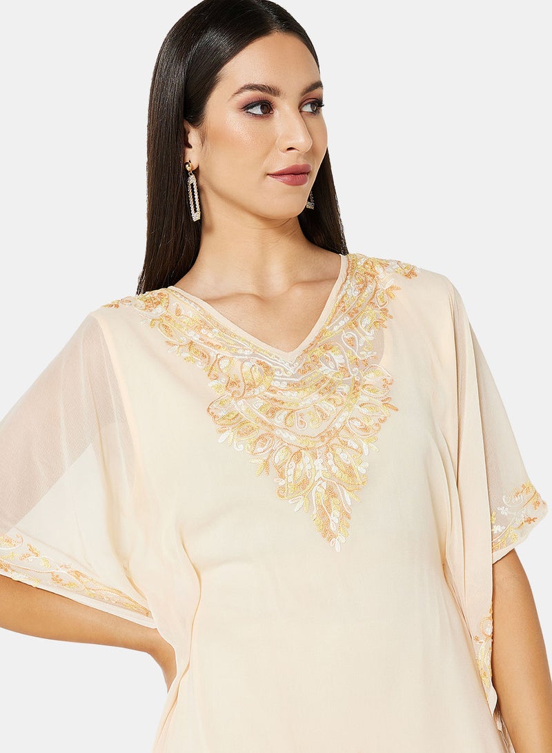 ARABIAN CLOSET EMBROIDERED KAFTAN  - Image 4