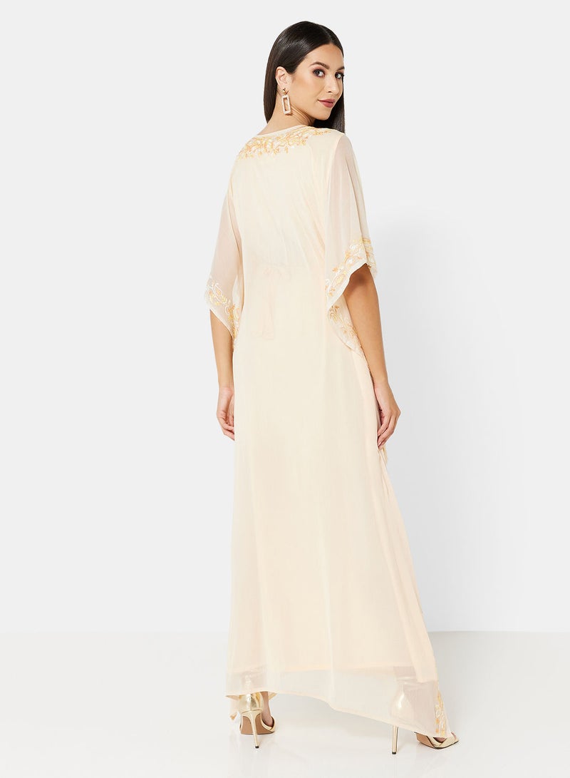 ARABIAN CLOSET EMBROIDERED KAFTAN  - Image 2
