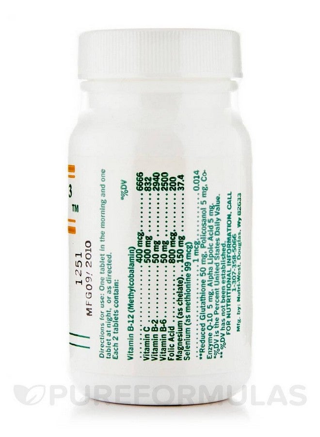 Nutri-West Complete Omega-3 Co-Factors (Adult Formula) - 60 Tablets by Nutri West  - Image 3