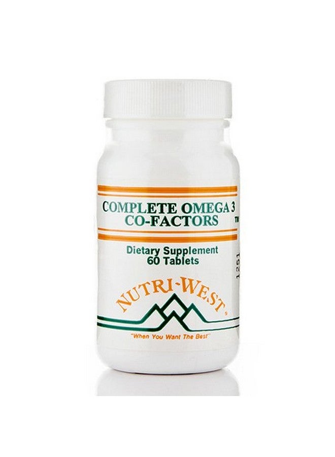 Nutri-West Complete Omega-3 Co-Factors (Adult Formula) - 60 Tablets by Nutri West  - Image 1