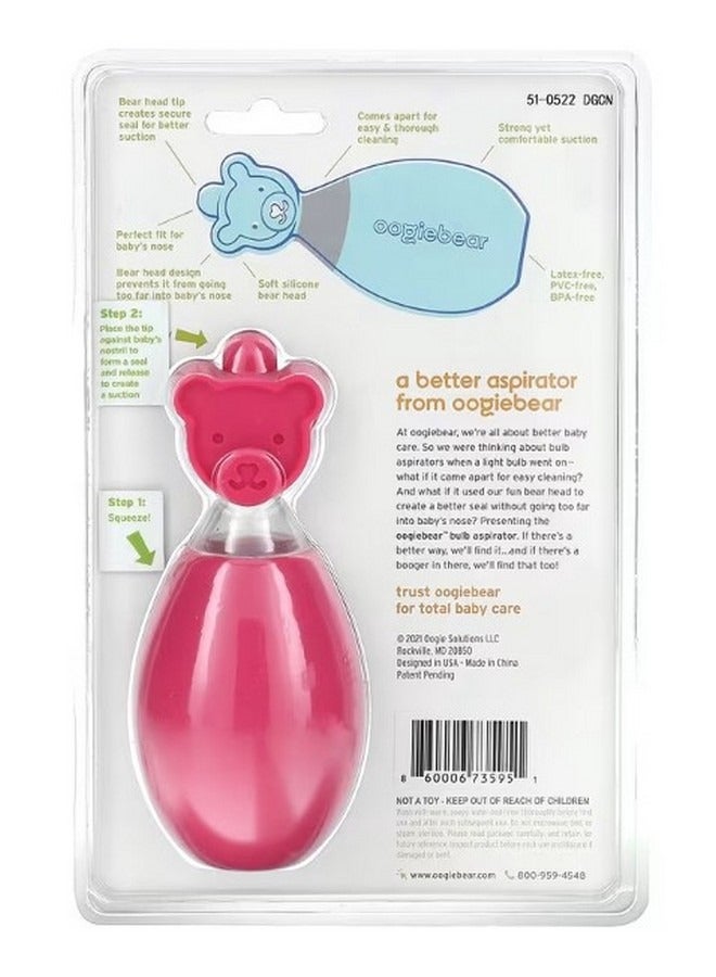 oogiebear Bulb Aspirator Pink 1 Aspirator - Image 2