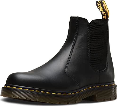 Dr Martens Dr. Martens, Unisex 2976 Slip Resistant Service Boots, Black, 8 US Men/9 US Women - Image 1