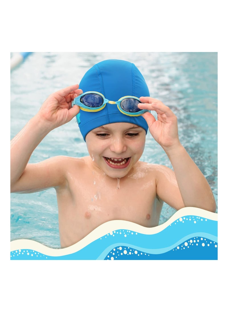 Y&D Kids Swimming Caps, Dinosaur Hat for boys, Waterproof Bathing Swim Cap Long and Short Hair, Kids, Toddlers, Children, Boys - Image 4