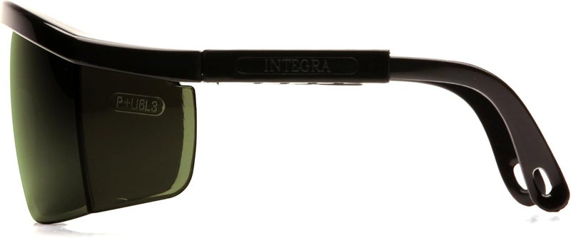 Pyramex Safety Integra Eyewear with 3.0 IR Filter Lens and Black Frame - Image 3