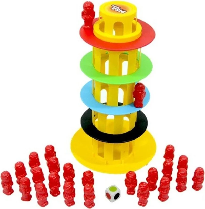Open Cart New Ur 25904 Pisa Tower Balance Game -Ks Games Campaign