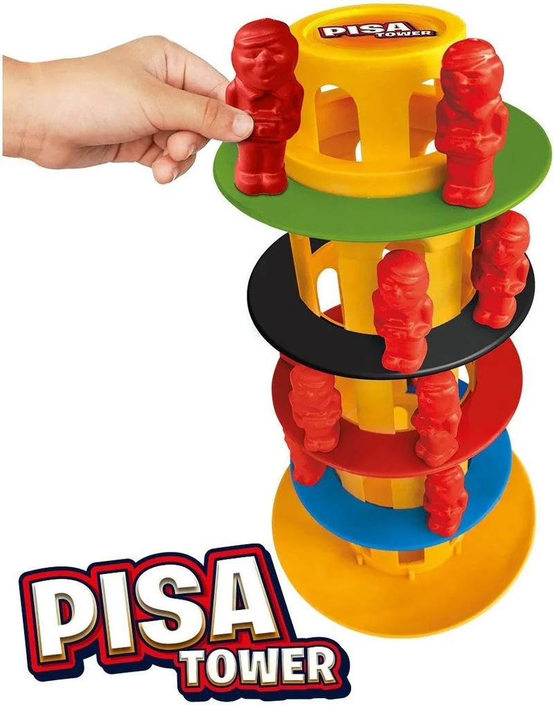 Open Cart New Ur 25904 Pisa Tower Balance Game -Ks Games Campaign