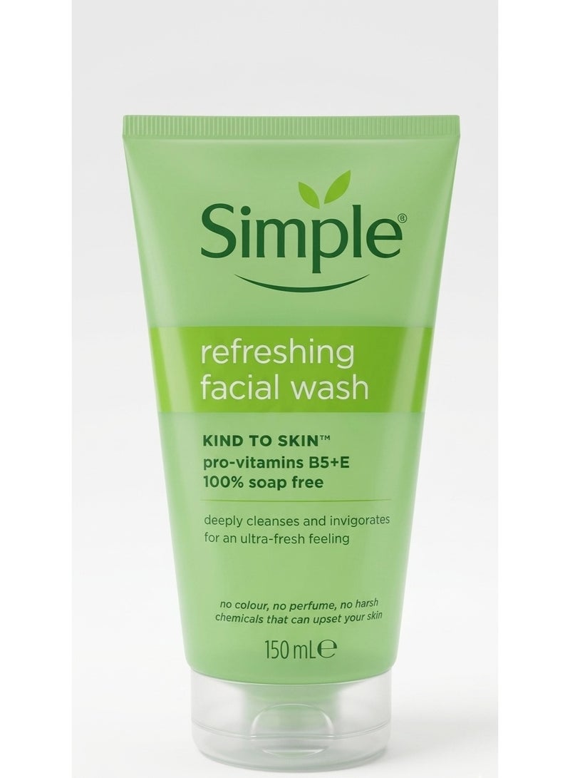 simple refreshing face wash 150 ml