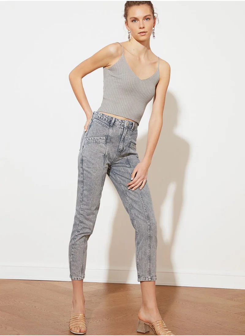 trendyol High Rise Mom Jeans