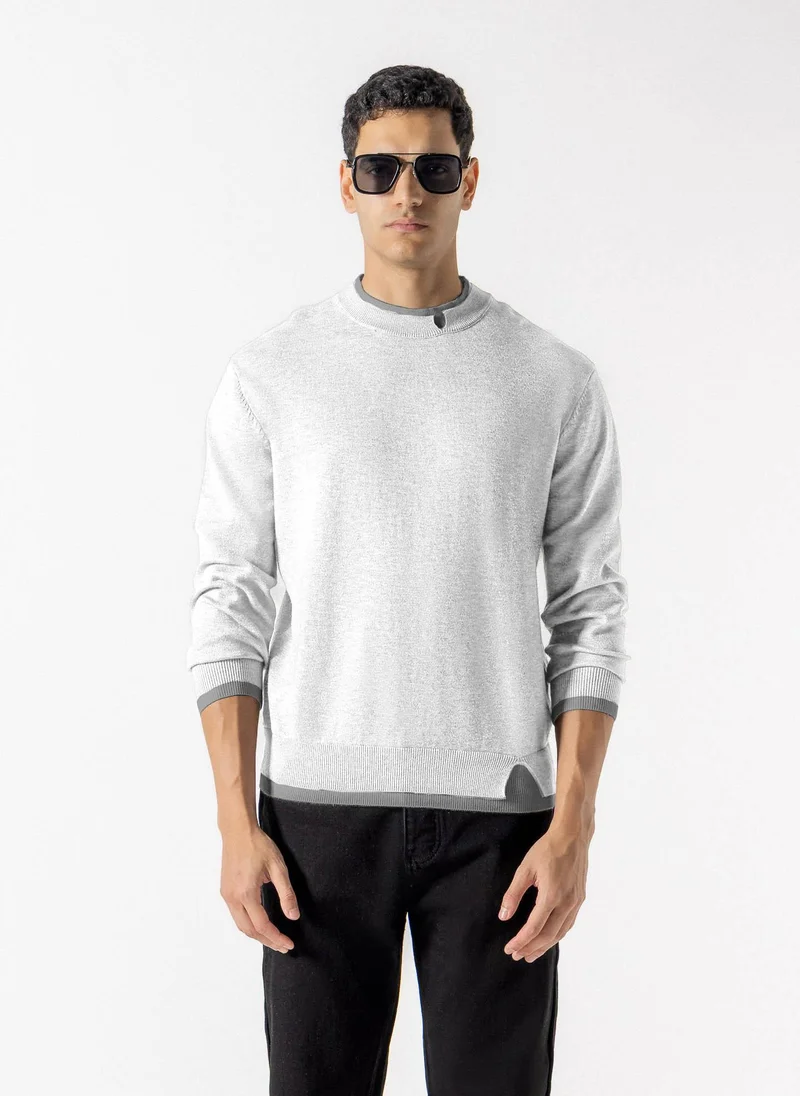 شايبس LAYERED CREWNECK SWEATER