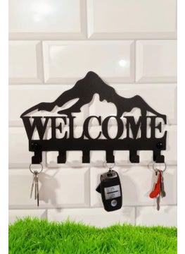 Welcome Written Decorative Key Hanger - Hanger - Keychain