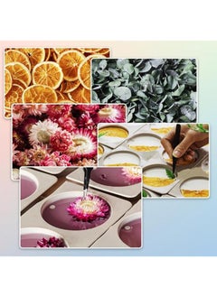 erorex Dry Flower Fragrance Bag 4 Pack Dry Flower Aromatherapy Wax Tablets Wall Cabinet Air Deodorizing Floral Air Freshener Fresh Scents，Fresh Fragrance For Wardrobes Drawers Cars  - Image 4