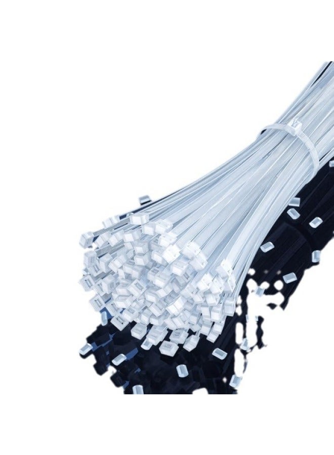 Loquat Yamazawa Cable Tie Large 200 Support 3.6*300mm White Self-locking Cable Tie Small Size Cable Mechanism-Color:2.5*150mm Transparent About 150 Pieces/pack ZD-39 - Image 5