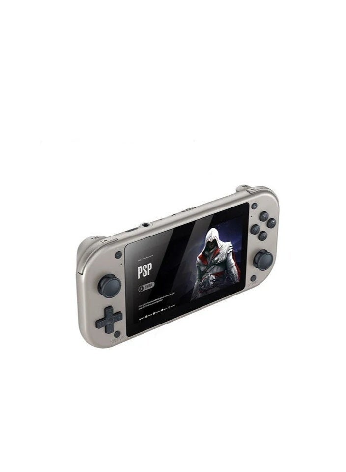بي إس بي جهاز ألعاب محمول PSP M17 – شاشة عالية الدقة بحجم 4.3 بوصة، يحتوي على 20000 لعبة كلاسيكية مدمجة – جهاز ألعاب محمول بعصا تحكم مزدوجة، وظيفة الحفظ/التحميل، إخراج إلى التلفاز – جهاز ألعاب قديم خفيف الوزن للأطفال والكبار – يدعم ألعاب الأركيد، GBA، NES والمزيد - Image 2