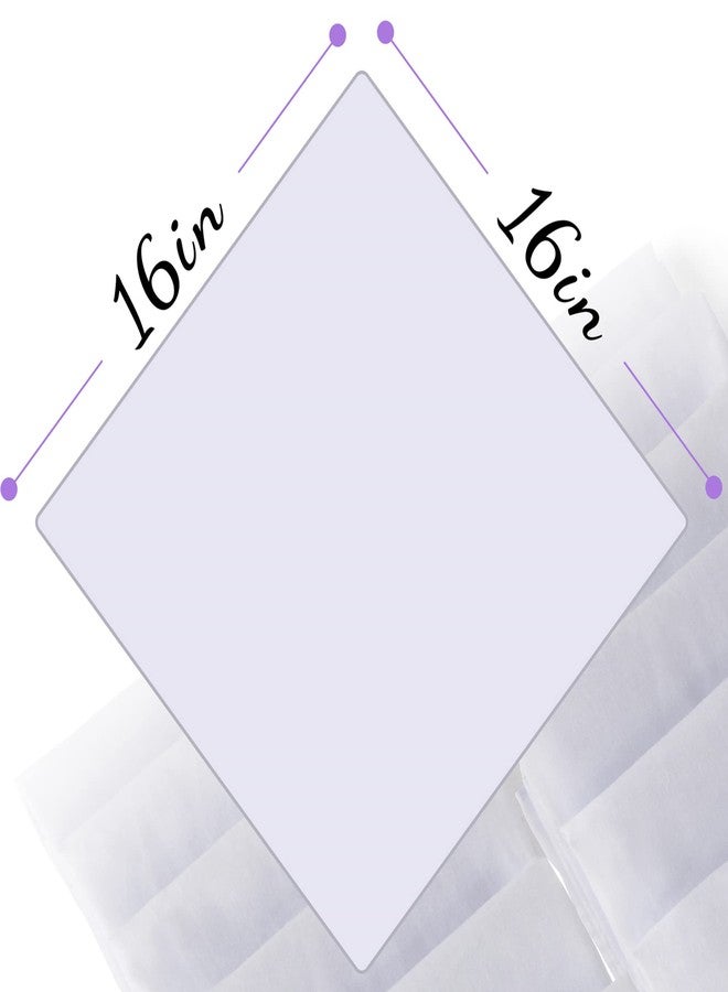 Scotamalone Handkerchiefs for men Pure Cotton Soft white Handkerchieves - Image 5