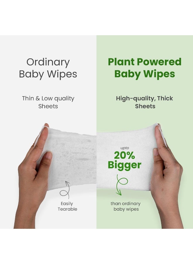 Mother Sparsh Plant Powered Natural Care Baby Wipes - Image 3