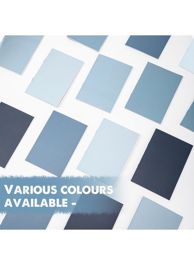 Eaasty 50 Pcs Mini Notebooks Bulk Small Pocket Notepads Gradual Color Journals Colorful Cover Notebooks Christmas Thanksgiving Gifts for Travel Writing Office School Classroom Party (Blue) - Image 5