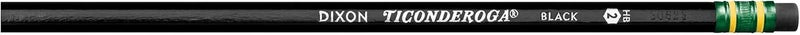 Ticonderoga Pencils, Wood-Cased Graphite, #2 HB Soft, Black (13953) (Pack of 6, 72 Count Total) - Image 1