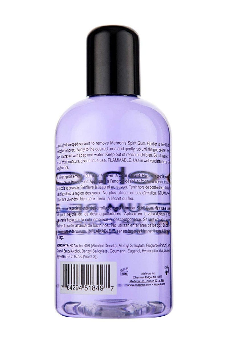 Mehron Makeup Spirit Gum Remover | SFX Makeup| Spirit Gum Adhesive Remover 9 fl oz (266 ml) - Image 2