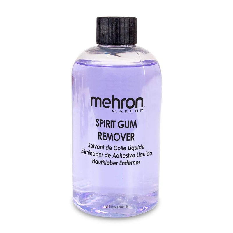 Mehron Makeup Spirit Gum Remover | SFX Makeup| Spirit Gum Adhesive Remover 9 fl oz (266 ml) - Image 1