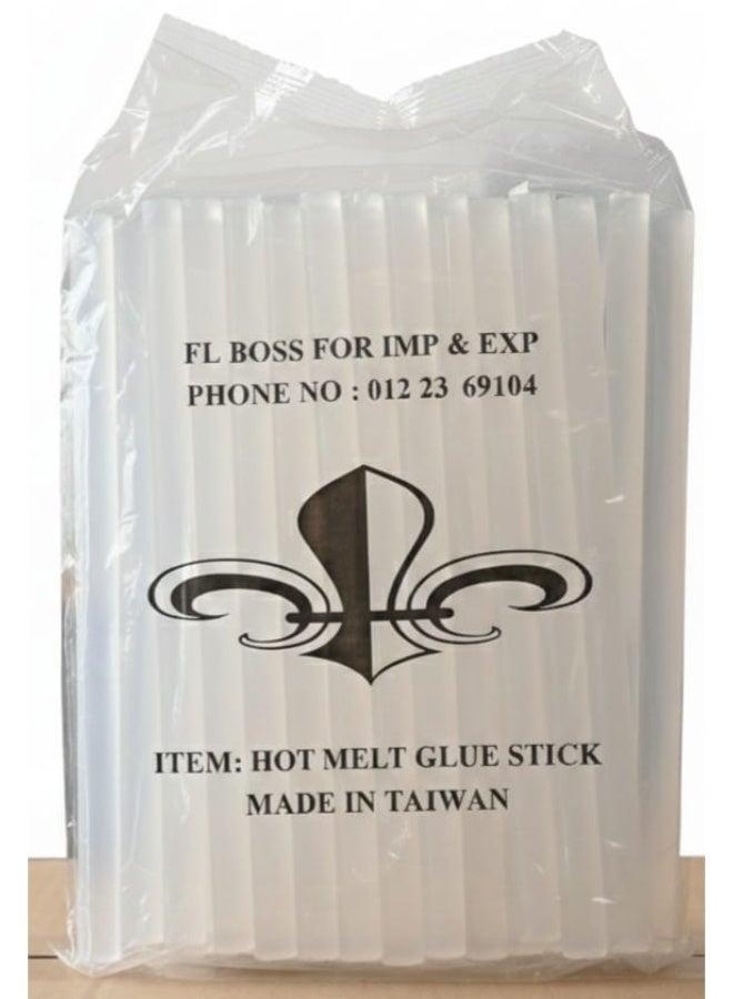 Transparent Silicone Wax Sticks Adhesive for Wax Gun 24 Pack Thick Size - Image 2