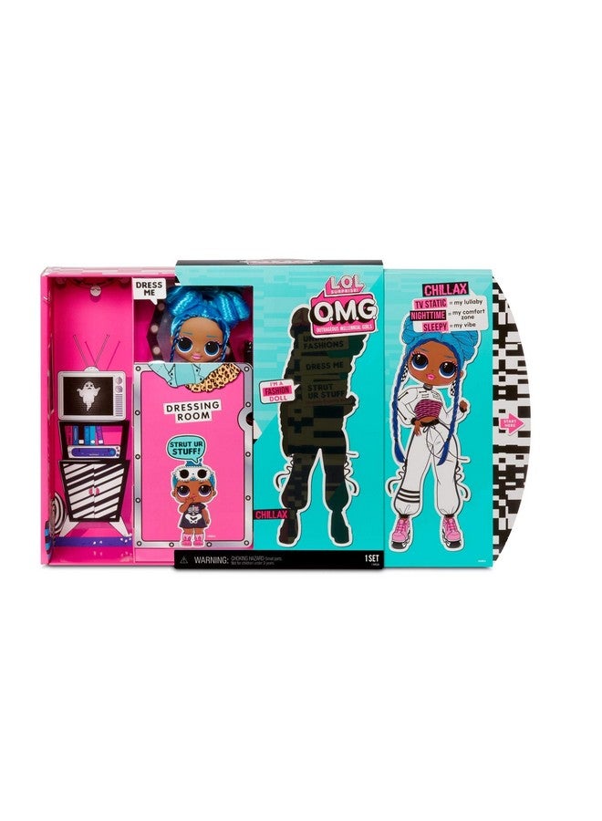 L.O.L. SURPRISE! - Lol Surprise Omg Chillax Fashion Doll Dress Up Doll Set With 20 Surprises For Girls And Kids 4+ - Image 1