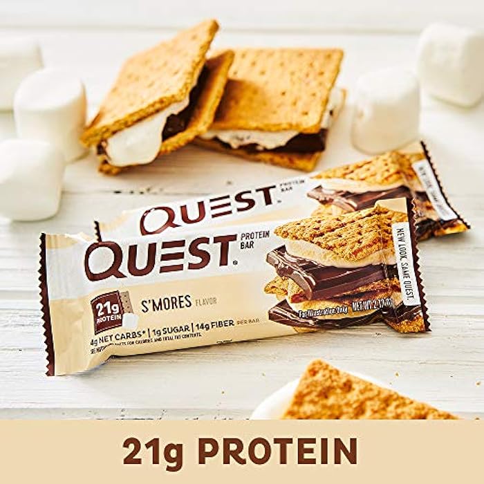 QUEST, Protein Bar, S'Mores, 1 ct, 2.12 oz bar - Image 5