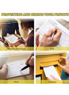 KASTWAVE Identity Protection Roller Stamps Privacy Protector ID Protection Stamp Great Alternative to A Shredder, Confidential Address Blocker Anti Theft Prevention Stamps  - Image 4