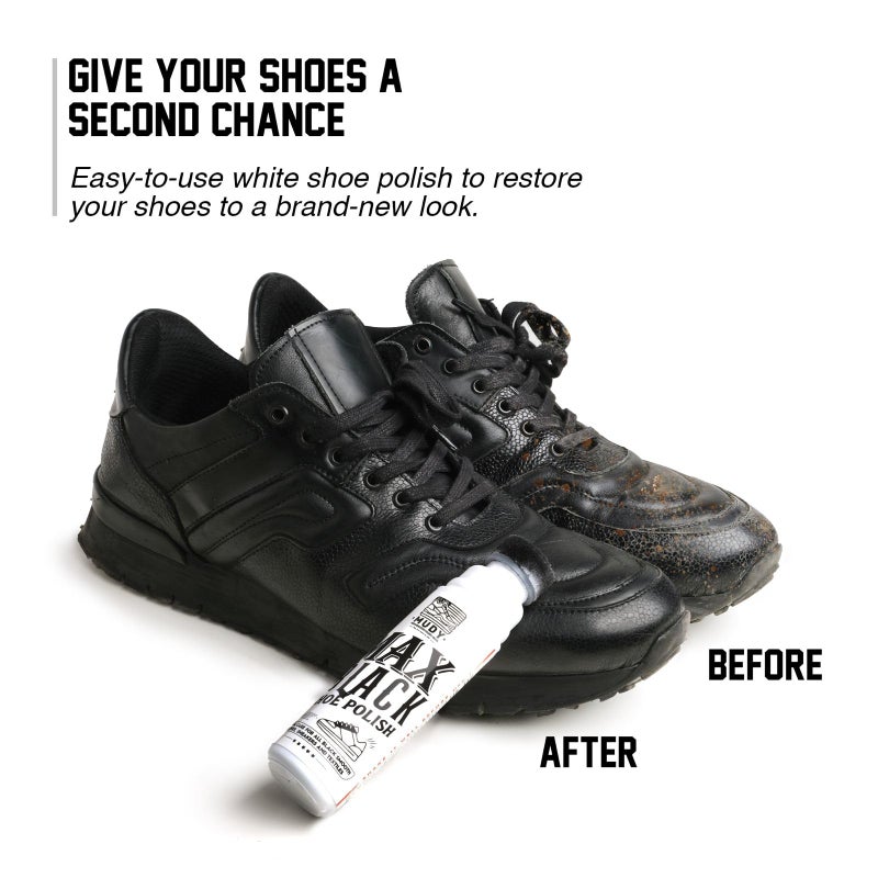 MUDY Max Black Shoe Polish for Leather Sneakers and Textiles - Image 3