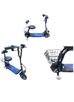Niyazi Electric Scooter with Basket  for kids | Electric Scooter | Electric Scooter with Seat | Foldable Electric Scooter | 54.6 Voltage | 350W Motor | Front and Rear Lights | Storage Basket | 8-Inch Tires  - Image 4