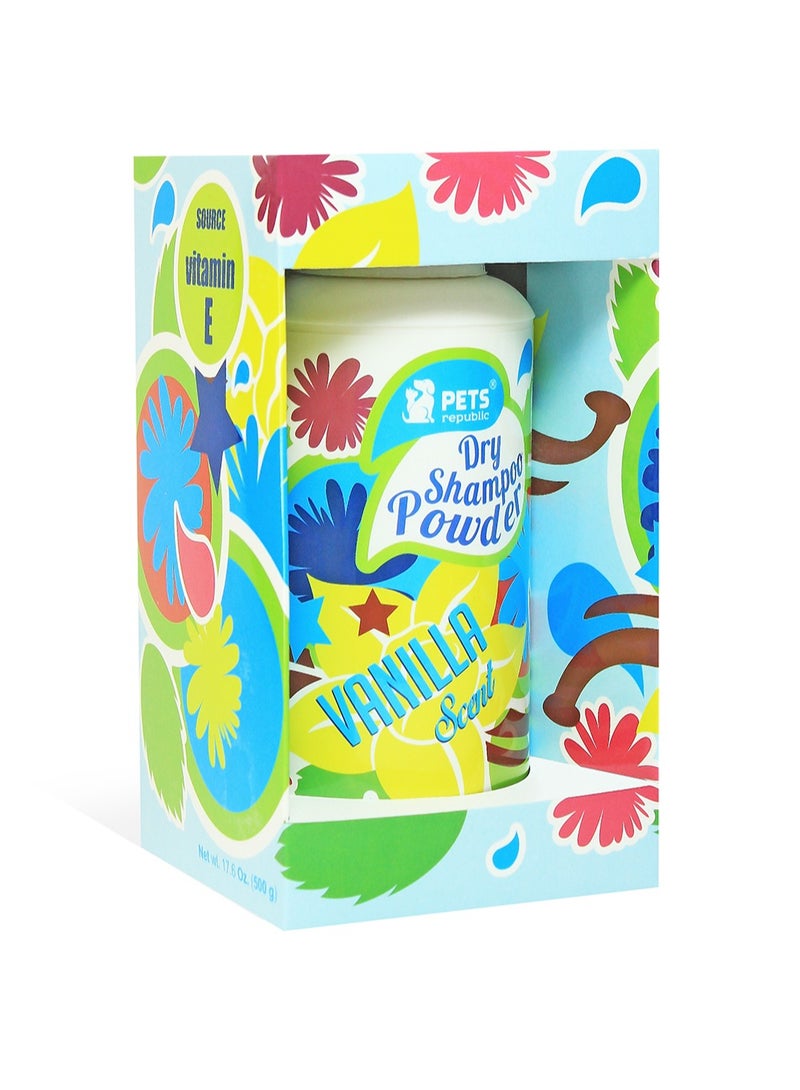 PETS Republic Dry Shampoo powder with vanillia 500 g