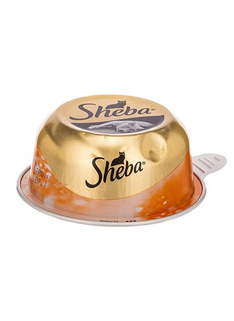 Sheba Fine Cuts with Poultry Domes Cat Food 80G  - Image 1