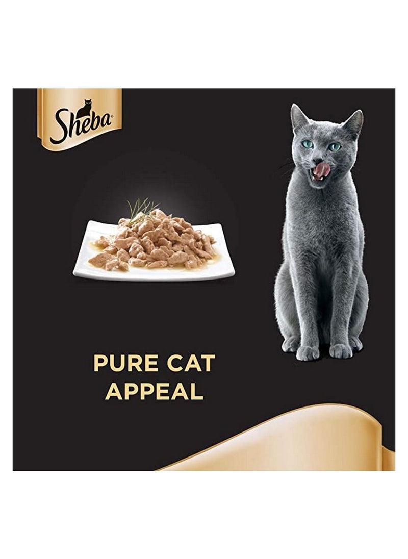 Sheba Fine Cuts with Poultry Domes Cat Food 80G  - Image 3