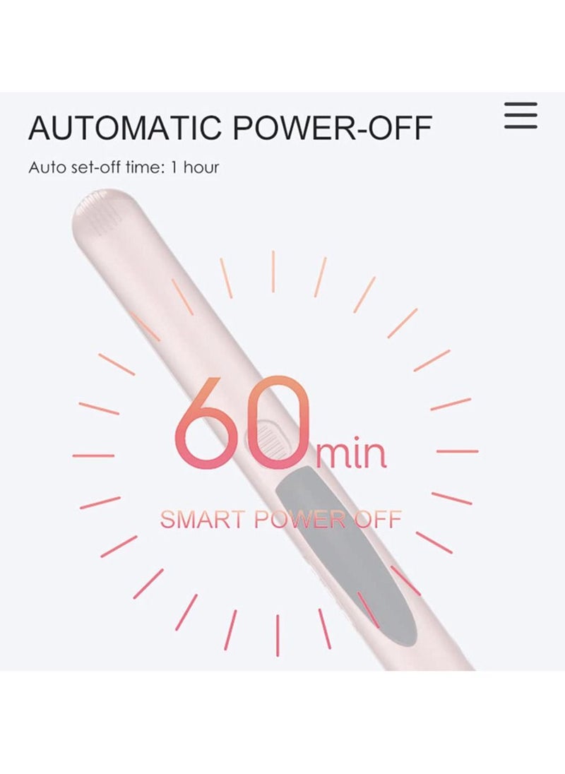 KASTWAVE مكواة فرد الشعر، فرد احترافي مع شاشة رقمية LCD بدرجة حرارة قابلة للتعديل من 140 إلى 230 درجة مئوية مع ألواح سيراميك لجميع أنواع الشعر، حرارة فورية  - Image 2