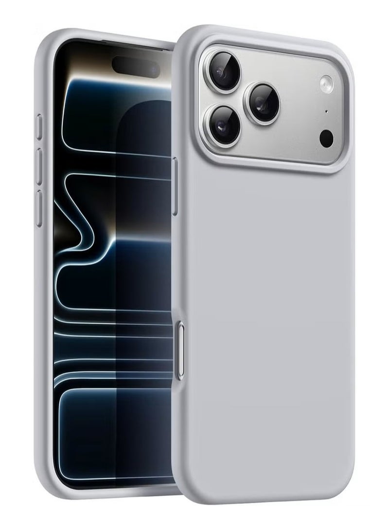 general Shockproof Liquid Silicone Protective Case for iPhone 17 Pro – Charcoal Grey Protect your device with a sophisticated, minimalist look and military-grade durability. This premium Charcoal Grey liquid silicone case is custom-engineered for the iPhone 17 Pro (6.3"), offering a high-performance shield for your daily life. - Image 1