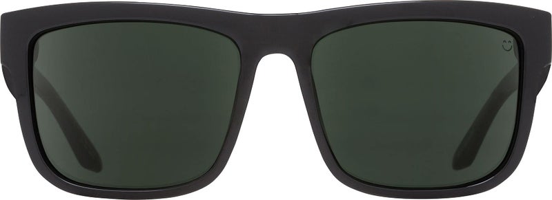 Spy Optic Discord Square Sunglasses for unisex-adult, Black/Happy Gray/Green, 57 mm - Image 2