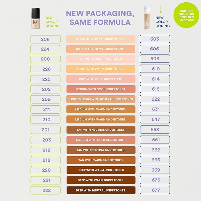 3INA MAKEUP The 3 in 1 Foundation 611 Light Foundation Neutral Undertone Liquid Foundation with SPF15 Vitamic C