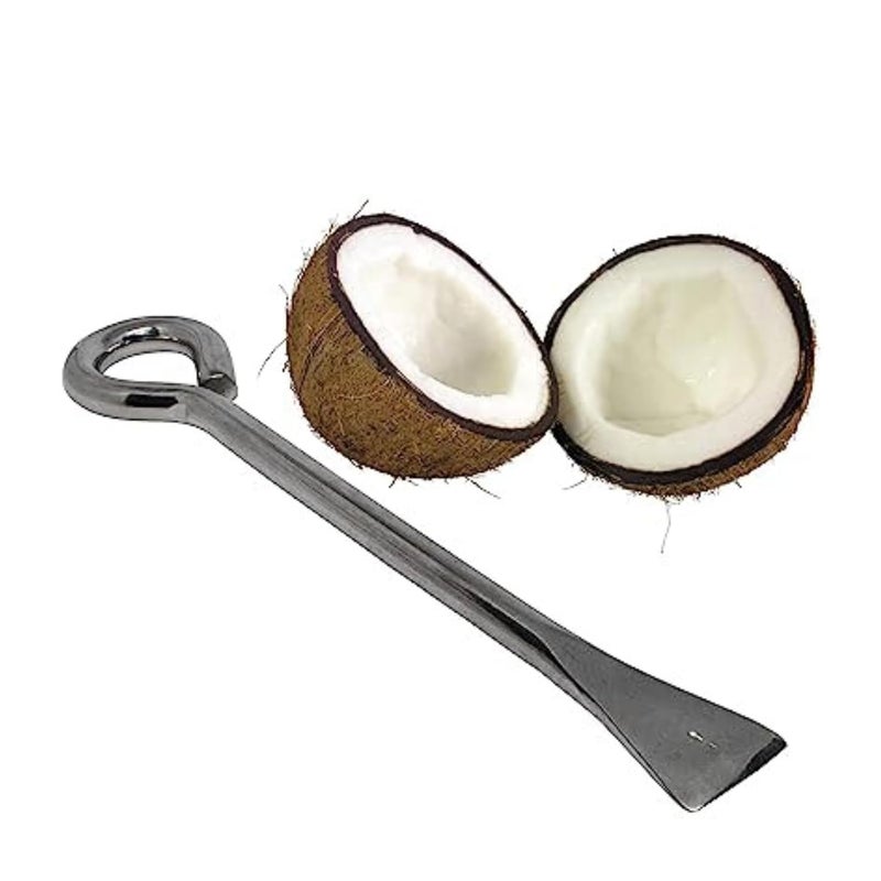 SBA PRIME SBA PRIME Stainless Steel Coconut Breaker with Hand Scraper Coconut Opener Pcs of 3 - Image 4