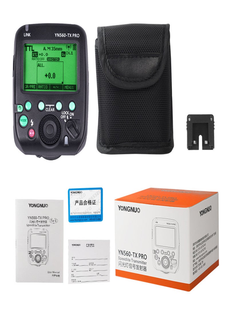 يونجنيو مشغل فلاش TTL عالي السرعة المتزامن من YN560TX PRO  - Image 2